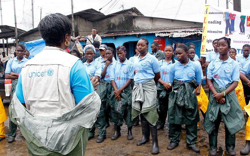 Reisetagebuch Liberia: UNICEF bildet Mädchen als Aufklärungshelfer aus