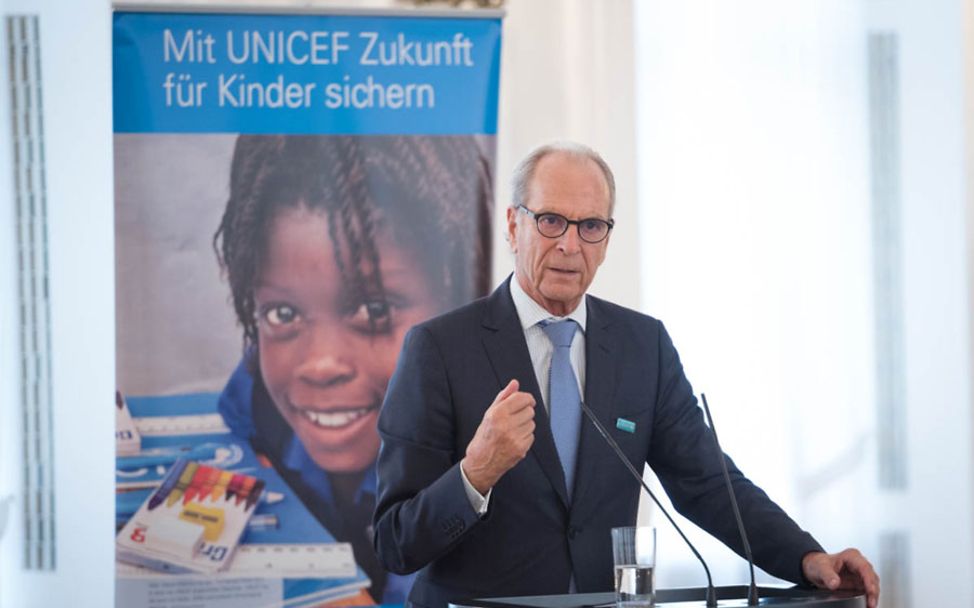 UNICEF-Vorstandsvorsitzender Dr. Jürgen Heraeus