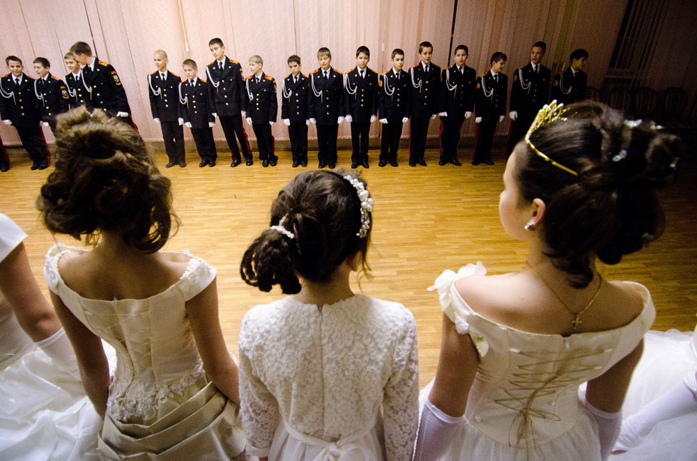 Russia: Standing to attention in school | ©Sergey Kozmin/Focus Russia: Standing to attention in school