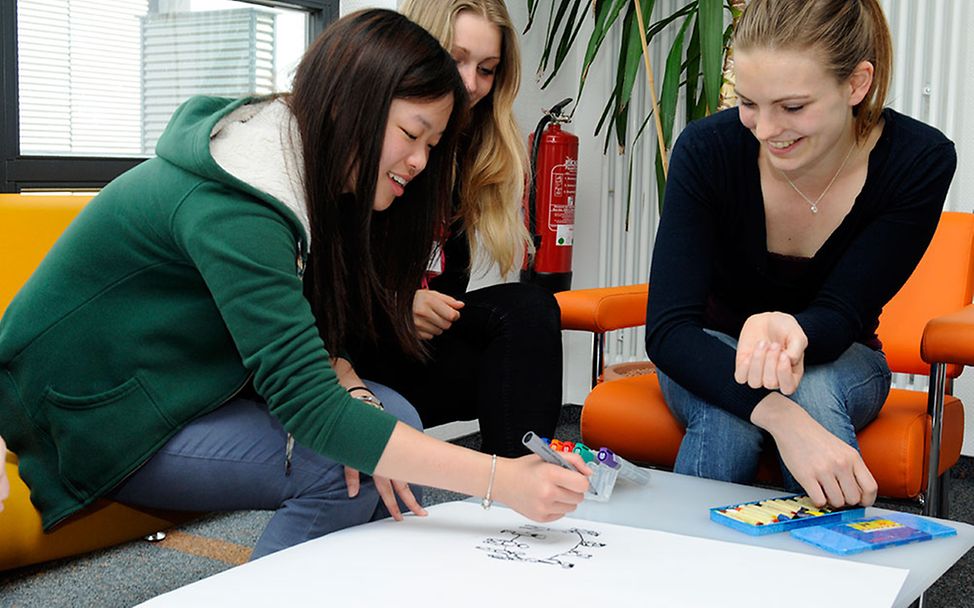 Während der Ausbildung lernst du eine Menge über UNICEF.