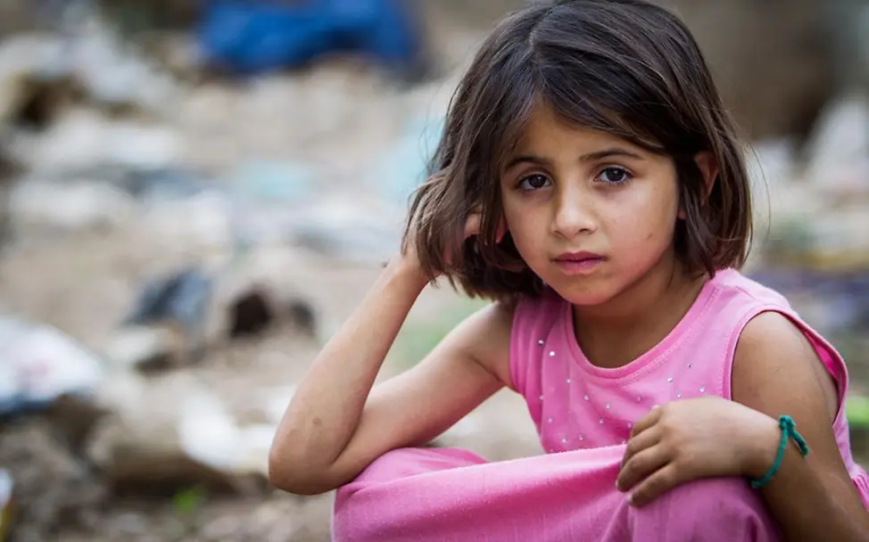 Flüchtlingslager Domiz im Irak: Sechsjährige Leloz Flüchtlingslager Domiz im Irak: Sechsjährige Leloz