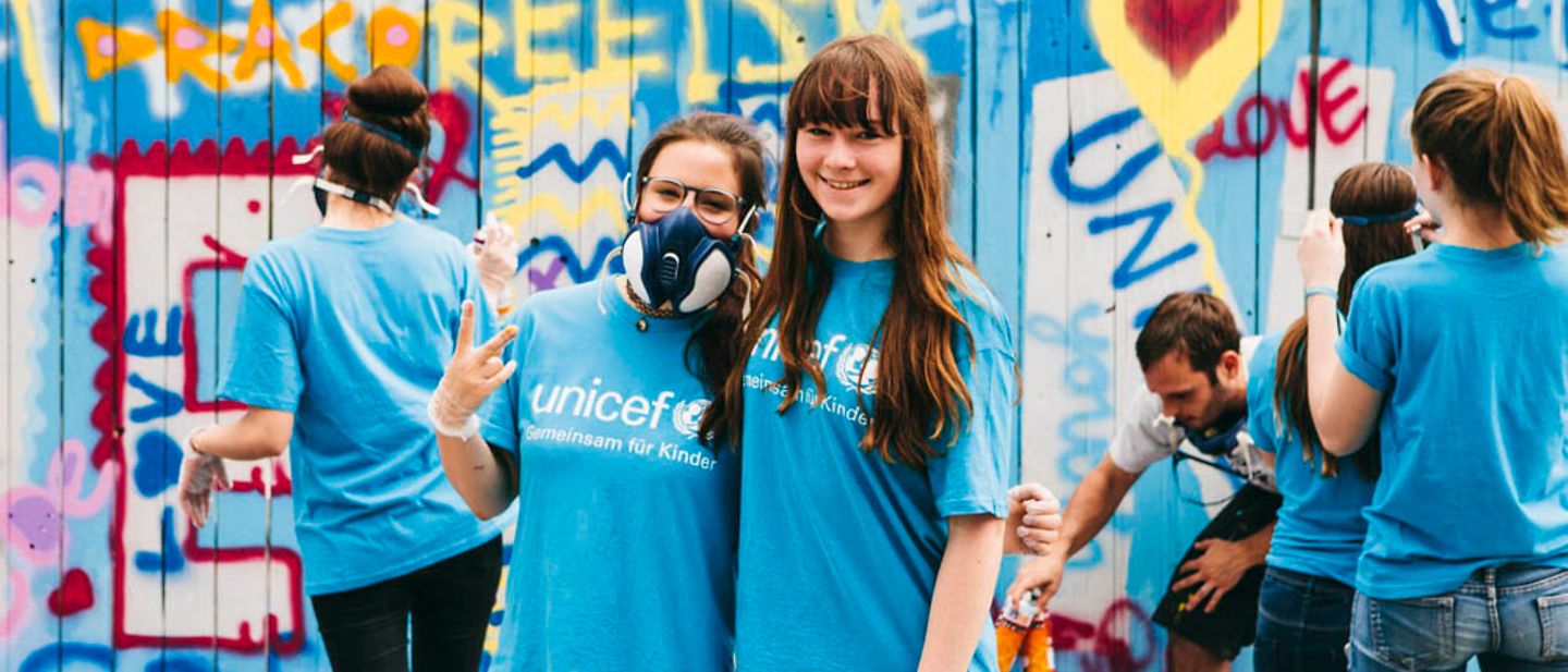 #sprayforpeace beim UNICEF Youth Festival in Nürnberg