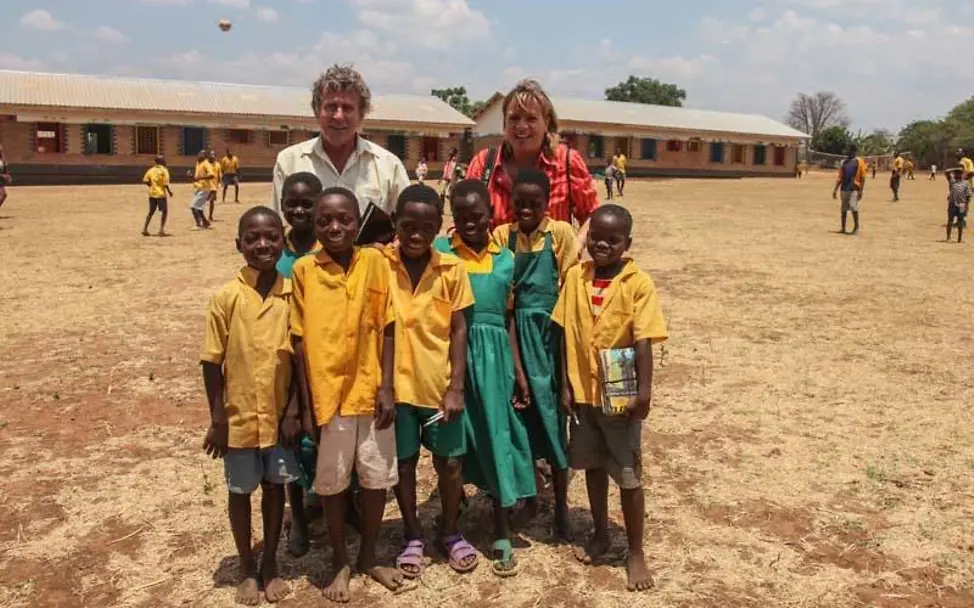 Einsatz für UNICEF: Das Ehepaar Kutsch mit Kindern in Afrika Einsatz für UNICEF: Das Ehepaar Kutsch mit Kindern in Afrika