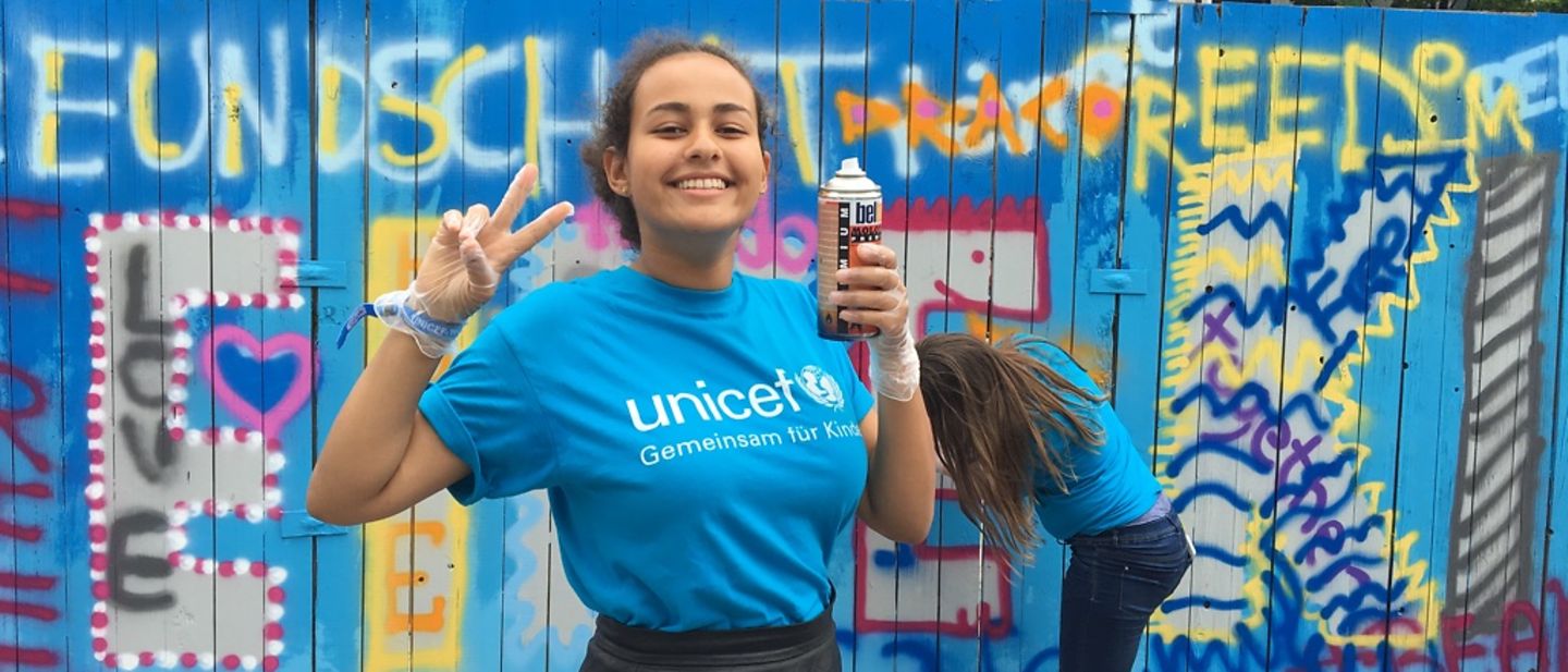 #sprayforpeace: UNICEF-Kampagne Letzte Chance für eine Kindheit