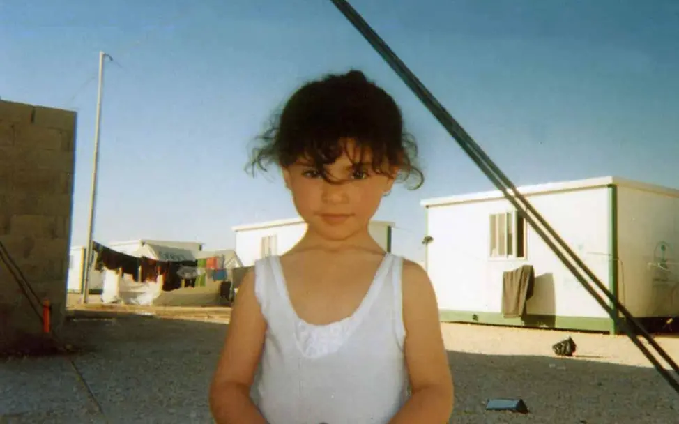 Spielen im Camp Flüchtlingslager Zaatari: Mädchen beim Spielen