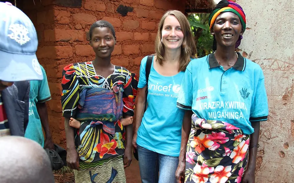 Treffen mit Dorfhelferinnen Burundi Kristina Müller Hygiene