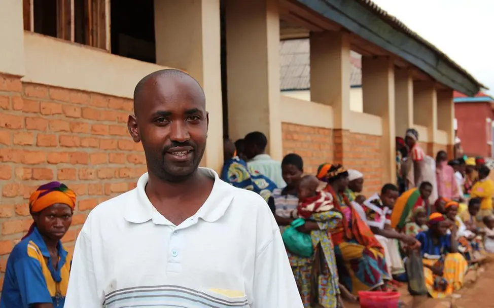 Unterwegs für die Gesundheit Burundi Gesundheitshelfer UNICEF