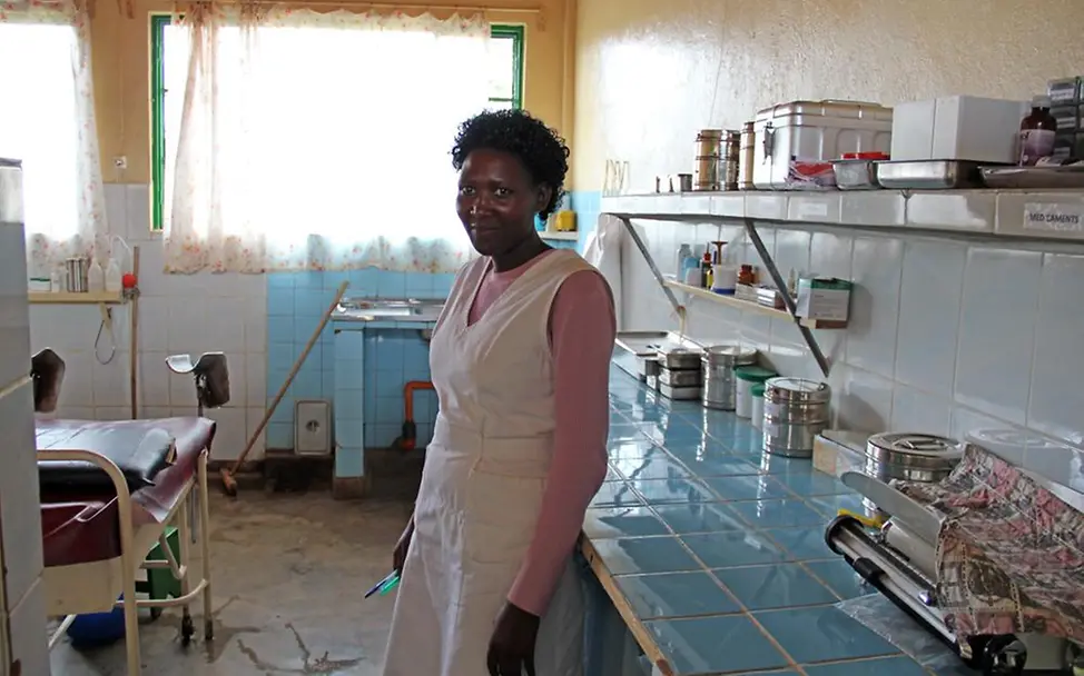 Ein sicherer Ort für die Geburt Burundi Hebamme UNICEF