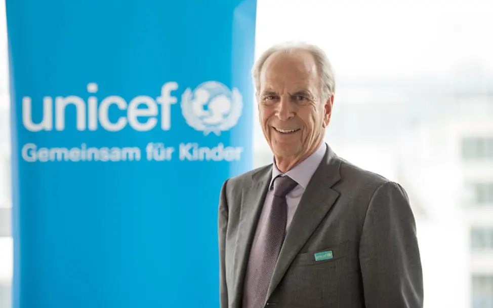 Dr. Jürgen Heraeus | © UNICEF/Stefano Chiolo 80. Geburtstag: Dr. Jürgen Heraeus