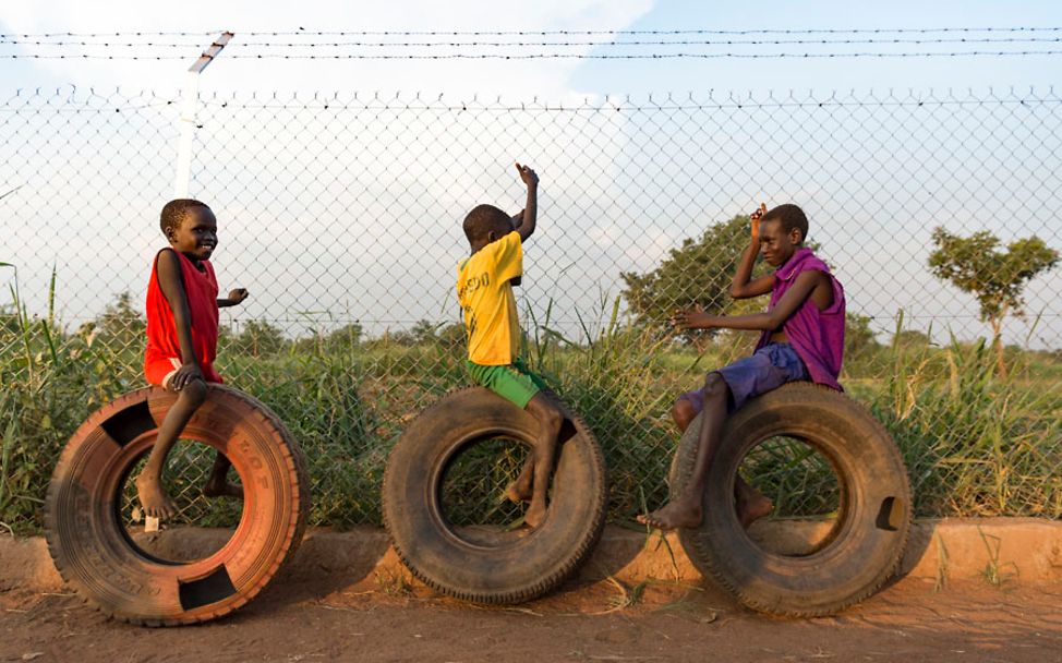 Kinder im Südsudan