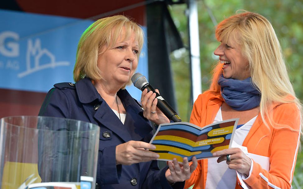 Weltkindertag 2016: Hannelore Kraft stellt sich den Fragen der Kinder