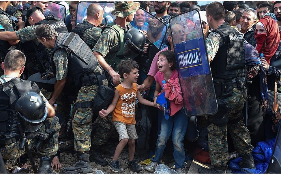 Mazedonien: Schiere Verzweiflung | © Georgi Licovski/epa