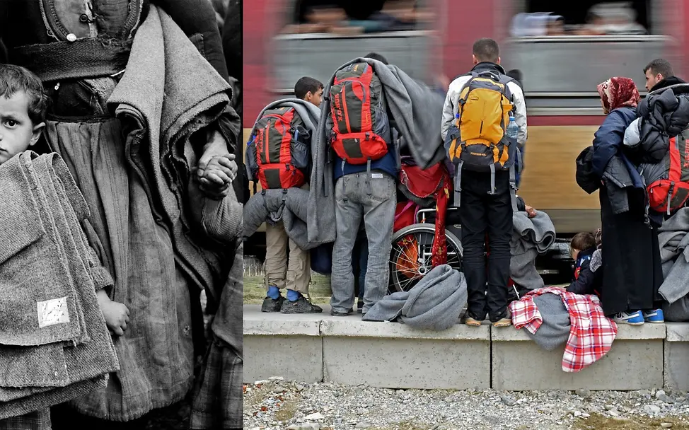 Flüchtlinge in Griechenland und Mazedonien | © UNICEF/Unknown, UNICEF/Georgiev 70 Jahre UNICEF: Ein Junge in Griechenland und Flüchtlinge in Mazedonien