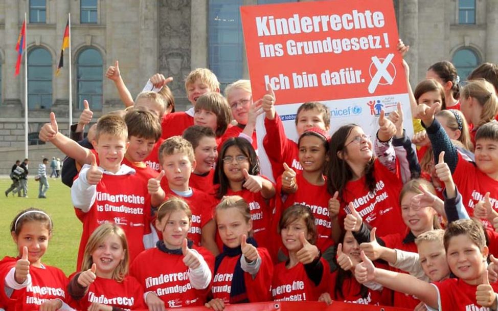 UNICEF-Forderung: Kinderrechte ins Grundgesetz