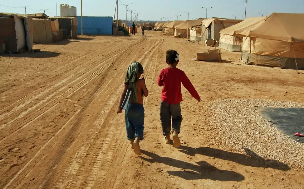 Syrische Flüchtlingskrise: Kinder im jordanischen Flüchtlingscamp. | Foto: UNICEF/Schneider Syrische Flüchtlingskrise: Kinder im jordanischen Flüchtlingscamp. | Foto: UNICEF/Schneider