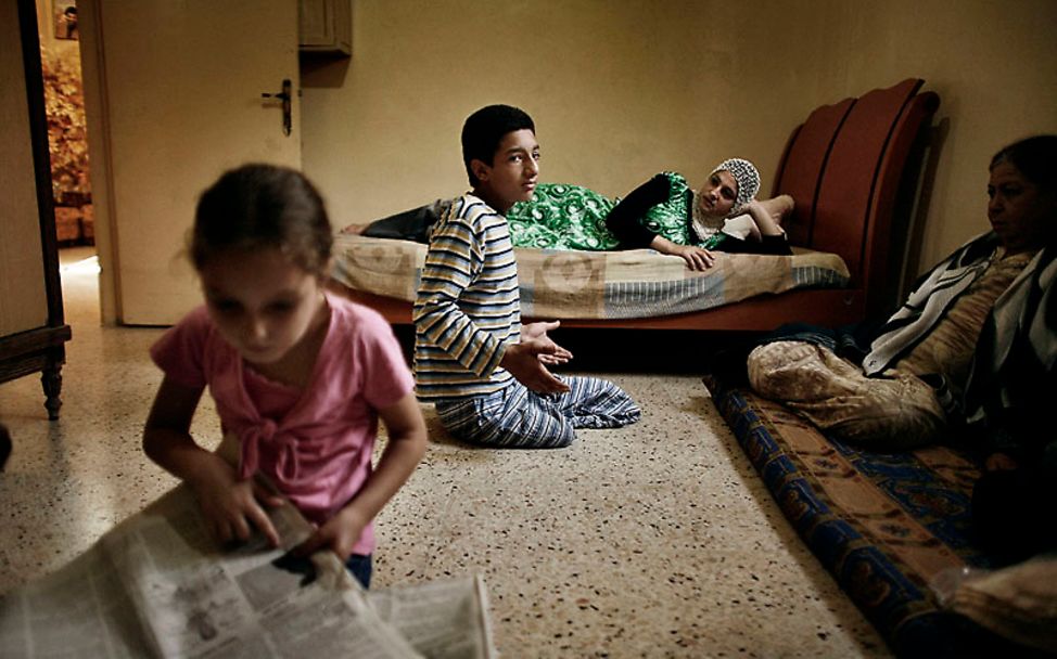 Lebanon: Mohammed loves to swim | © Laura Boushnak (Freelance Photographer, Rawiya Collective) 