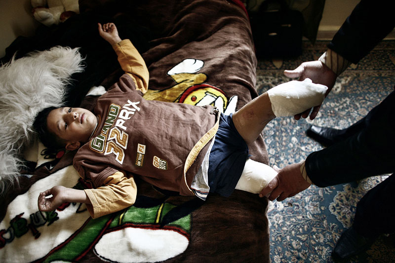 Lebanon: Mohammed loves to swim| © Laura Boushnak (Freelance Photographer, Rawiya Collective) 