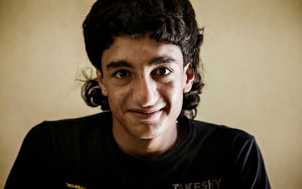 Lebanon: Mohammed loves to swim | © Laura Boushnak (Freelance Photographer, Rawiya Collective) 