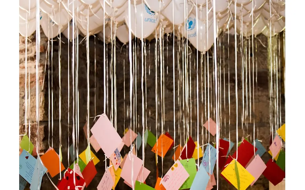 Die flugfertigen Ballons sind eingesperrt © ANGELL Die flugfertigen Ballons sind eingesperrt © ANGELL