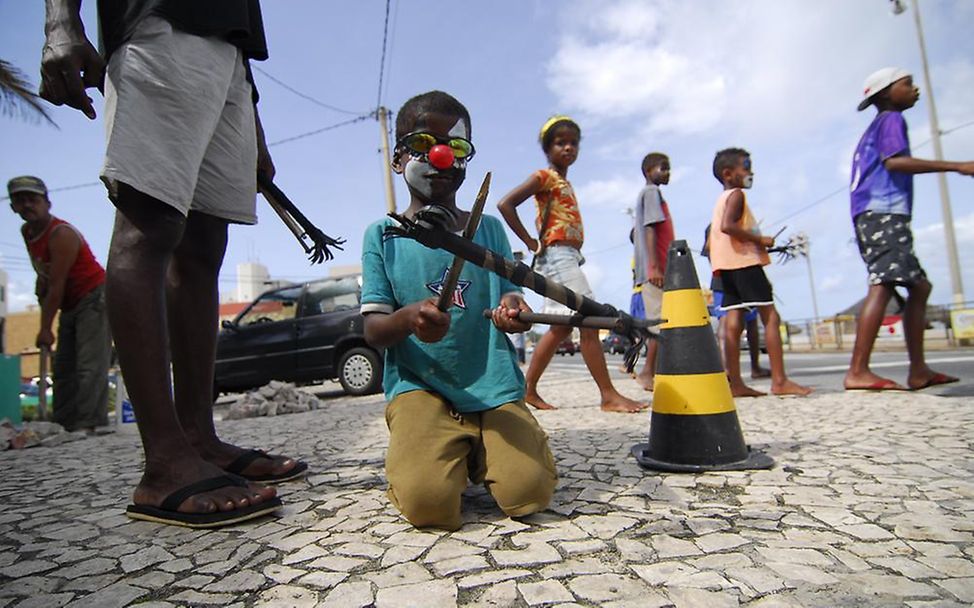 Brasilien Kinder Straße