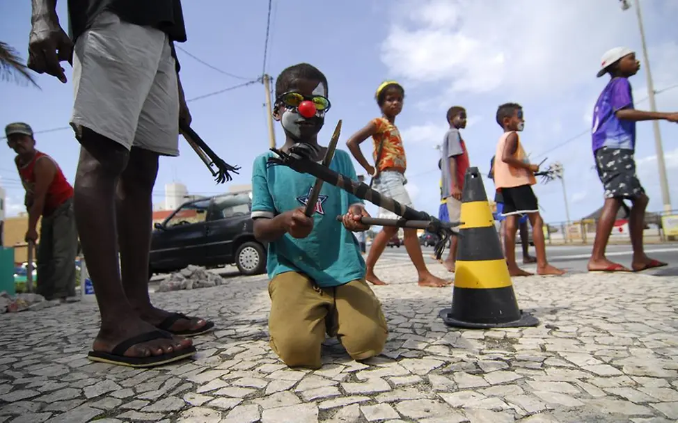 Aufwachsen in Städten Brasilien Kinder Straße