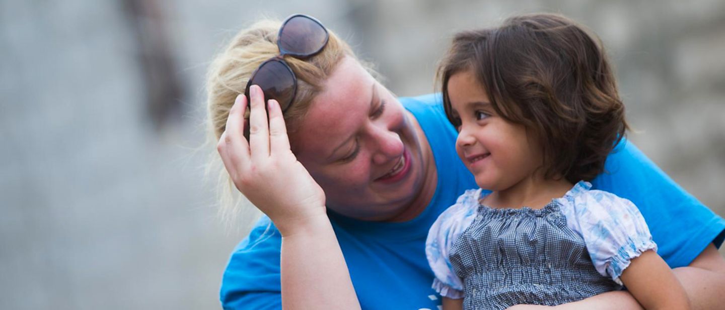 Flüchtlingen helfen, mit einer Spende an UNICEF.