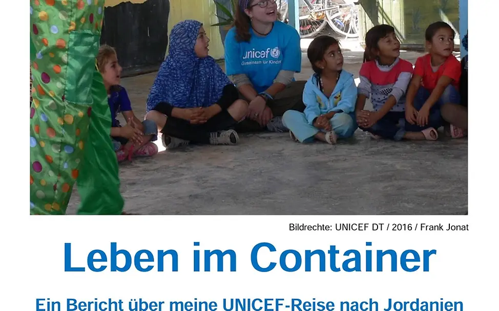 Vortrag "Leben im Container" (c) UNICEF DT/2017/Kerstin Schönenborn Vortrag "Leben im Container" (c) UNICEF DT/2017/Kerstin Schönenborn