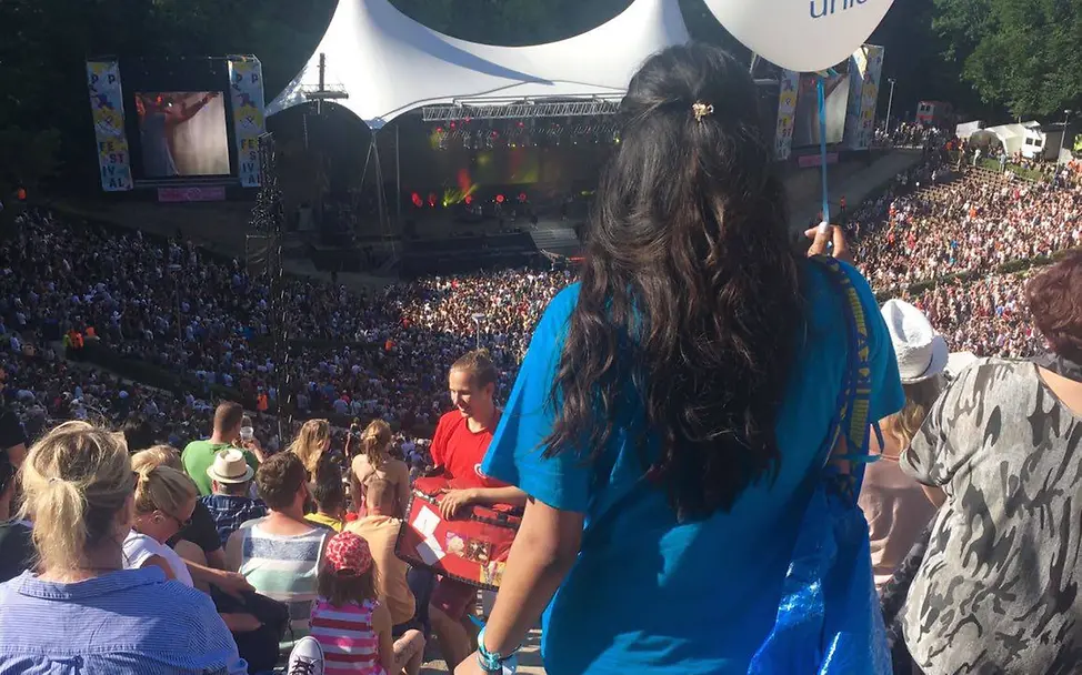 PxP in der Waldbühne 2017 © UNICEF Berlin Neuer Inhalt