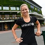 Angelique Kerber: Die UNICEF-Patin vor dem Center Court