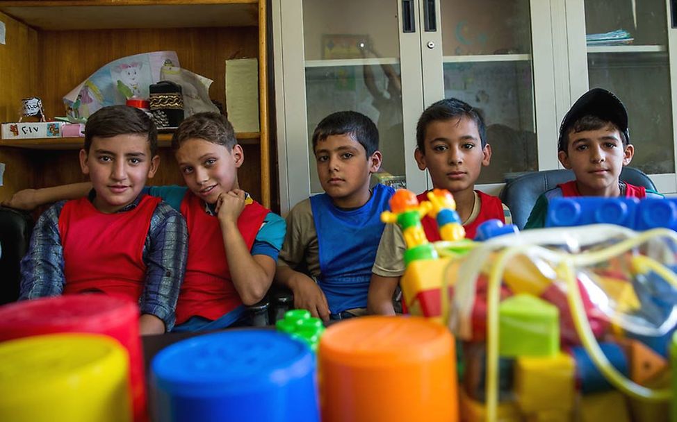 Kinderfreundliche Zonen: Hier können die Kinder ungestört spielen. 