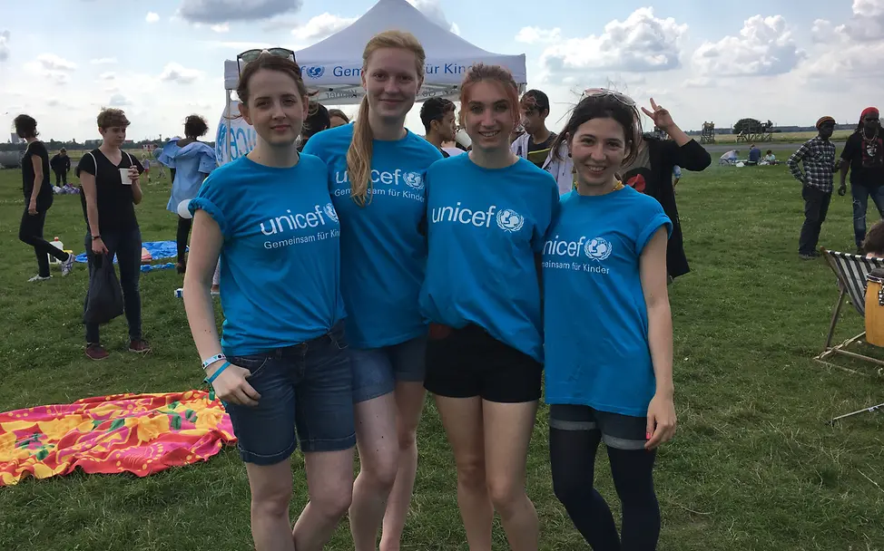 UNICEF Berlin beim Sommerfest TdF © UNICEF Berlin Neuer Inhalt (2)