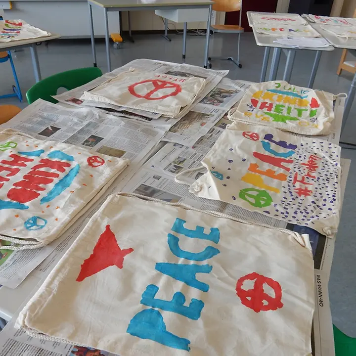 Schulprojekt in Dusslingen (c) Unicef DT/2017/Kerstin Schönenborn Schulprojekt in Dusslingen (c) Unicef DT/2017/Kerstin Schönenborn