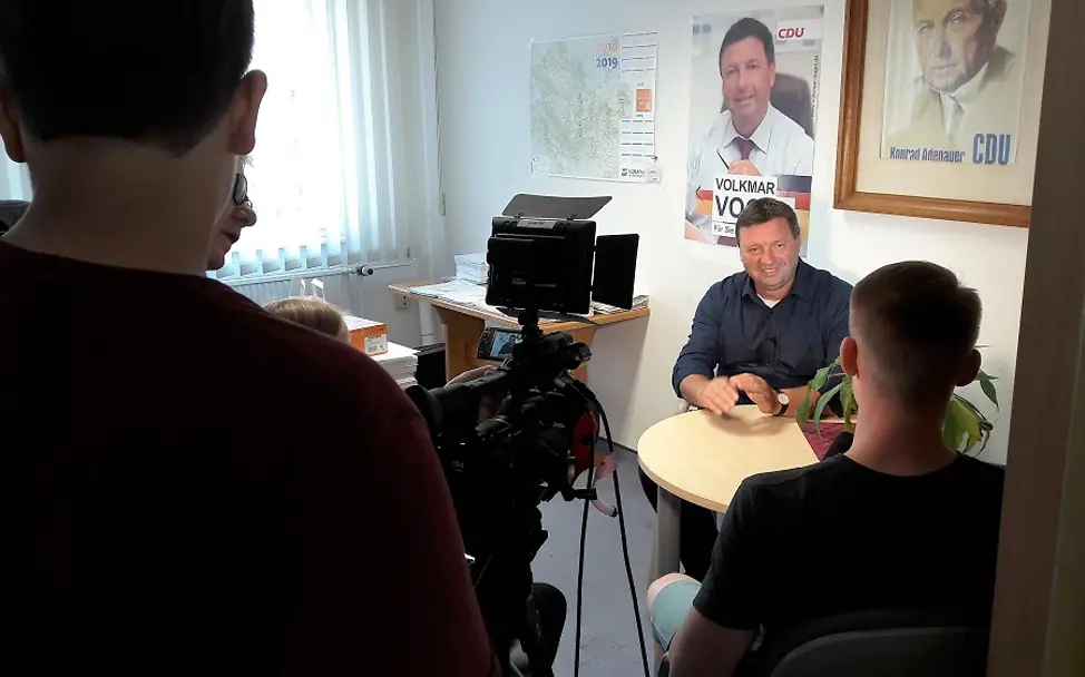 Interview mit Volkmar Vogel, CDU © UNICEF / Beckhaus