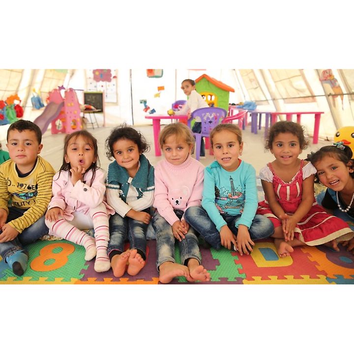 © UNICEF DT | Ramzi Haidar | Kinder im Zelt