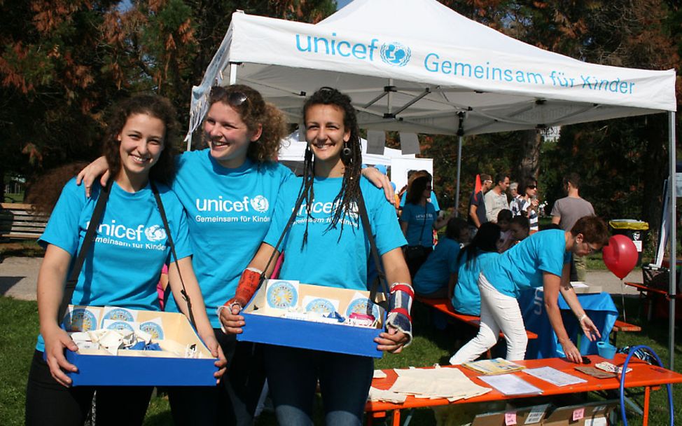 Freiburg: Am Weltkindertag hat die UNICEF-Arbeitsgruppe ein paar Aktionen vorbereitet.