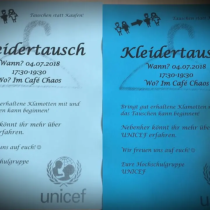 Kleidertausch Juli 2018 Kleidertausch: Flyer