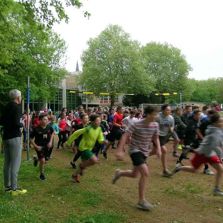 Spendenlauf des Max-Planck-Gymnasiums Lahr © MPG Lahr