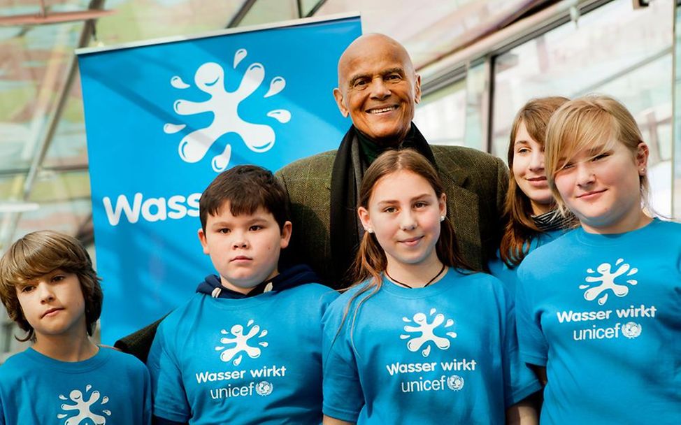 Harry Belafonte Wasser Kampagne