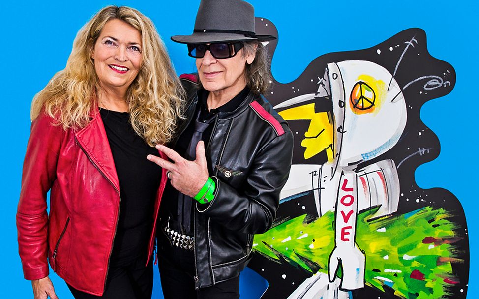 Udo Lindenberg und Claudia Berger 