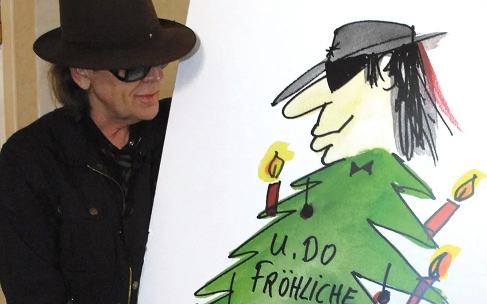 U.Do Fröhliche Udo Lindenberg, UNICEF, Grußkarte (© UNICEF/Wolfgang Langenstrassen)