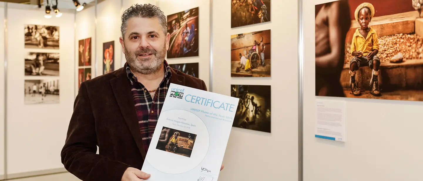 UNICEF-Foto des Jahres 2018: Sieger Antonio Aragón Renuncio