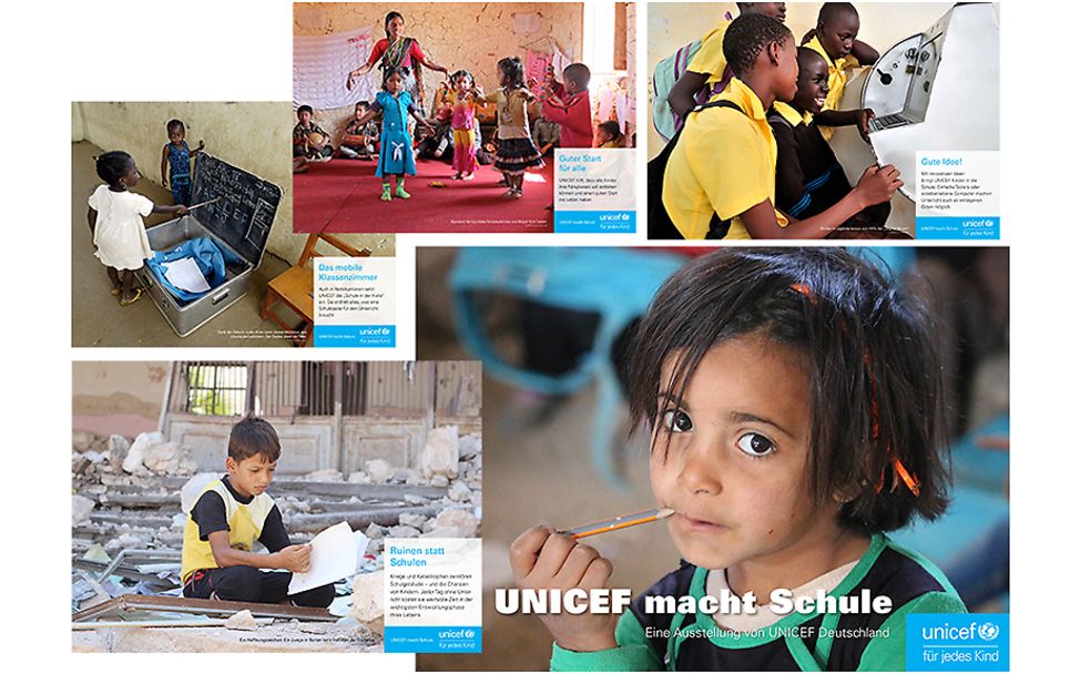 Ausstellung: UNICEF macht Schule