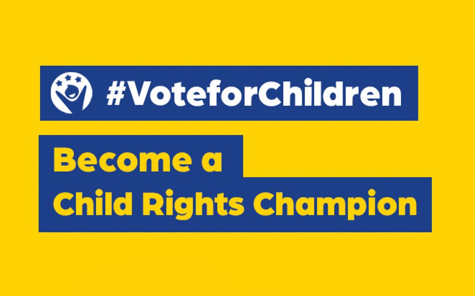 Kampagne #VoteforChildren: Become a Child Rights Champion