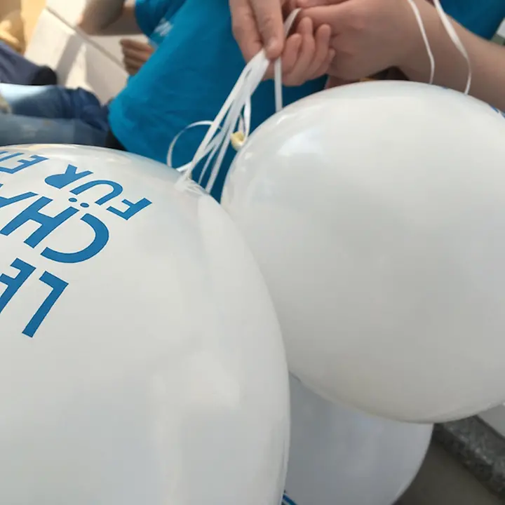 UNICEF-Luftballons © Schrödelsecker UNICEF-Luftballons © Schrödelsecker