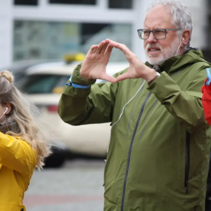 Inmitten des Theaters der 10.000 | © UNICEF/2019-0511/Elbracht Inmitten des Theaters der 10.000