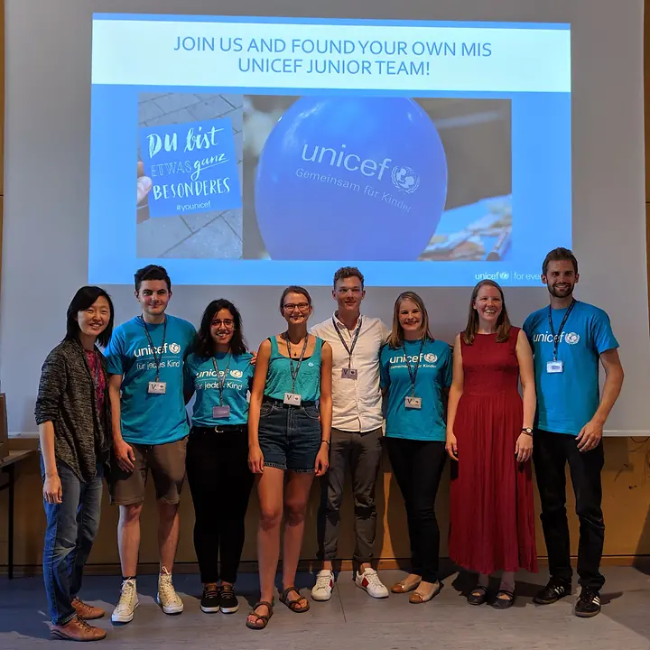UNICEF AG München zu Gast bei der MIS Starnberg
