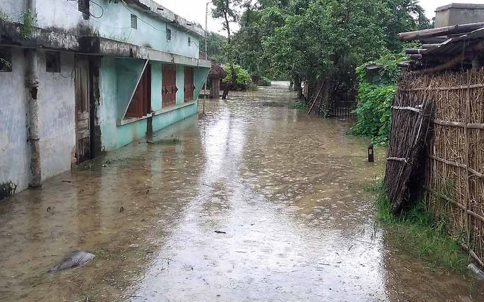 Der Monsun 2019 bringt zerstörerische Wassermassen. 