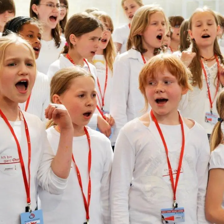 Kinderchor beim Chorfest in Bremen Kinderchor beim Chorfest in Bremen. @Jan Rathke
