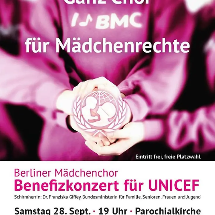 Ganz Chor für Mädchenrechte © BMC/UNICEF Ganz Chor für Mädchenrechte © BMC/UNICEF