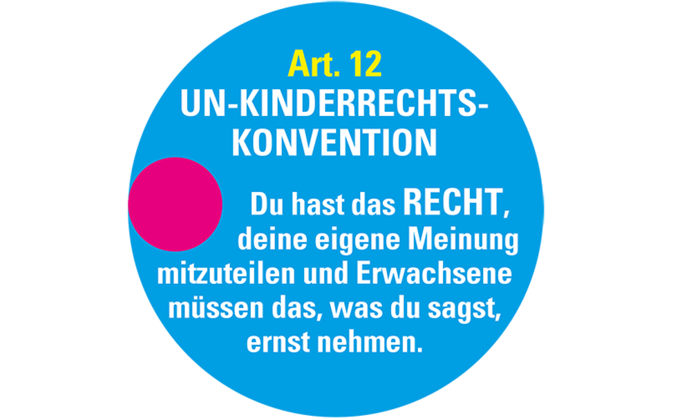 Kinderrechte-Umfrage: Artikel 12.